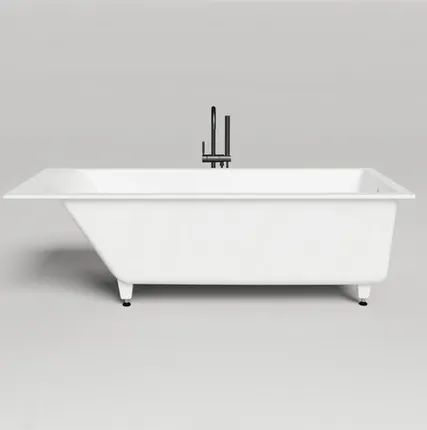 Фото №0 Ванна встраиваемая Salini S-Sense CASCATA 180x80 матовая 104213M