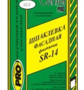 фото Шпаклевка фасадная финишная SR-14 20кг