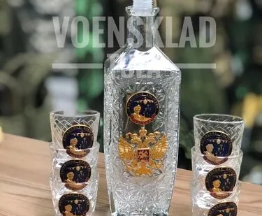 фото Подарочный набор штоф и 6 стопок