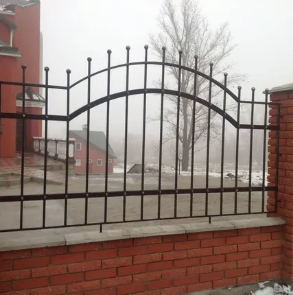 Фото №0 Забор арочный для сада