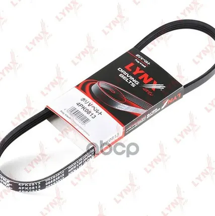 Фото №0 Ремень Поликлиновый LYNXauto арт. 4PK0813
