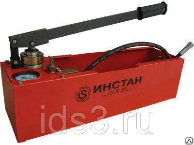Фото №0 Опрессовщик систем отопления ОГС-90 ИНСТАН