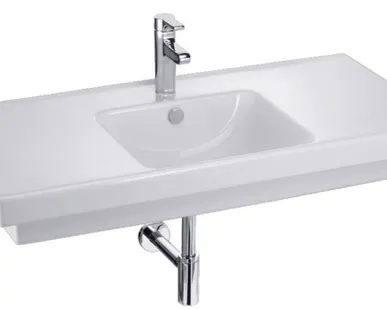 фото Раковина подвесная 105 см Jacob Delafon Odeon Up E4731-00 Jacob Delafon