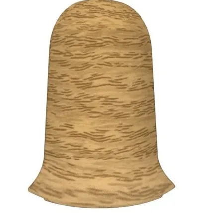 Фото №0 Угол ПВХ внешний дуб темный