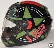 фото Шлем-интеграл LS2 FF352 Corps (Black Green)