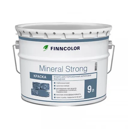 Фото №0 Краска фасадная Finncolor Mineral strong MRC (9 л)
