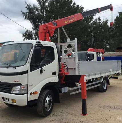 Фото №0 Манипулятор борт 5 тонн,  стрела 3 тонн вылет до 8 метров.