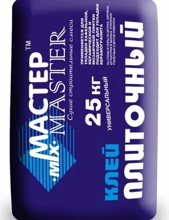 Фото №0 Клей плиточный "Универсальный" Мастер