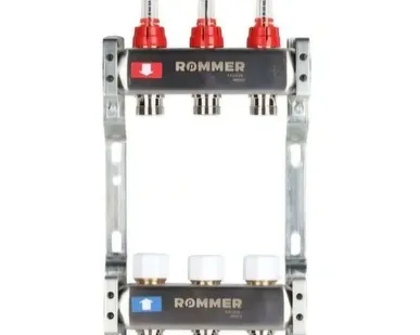 фото Коллекторная группа для теплого пола