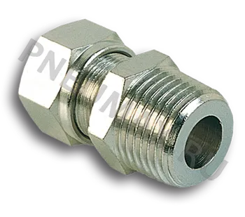 фото 2011412 - Фитинг обжимной прямой наруж. резьба R1/2" под трубку 14мм