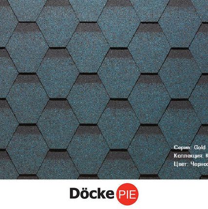Фото №0 Черепица гибкая DOCKE Кельн ЧЕРНОСЛИВ