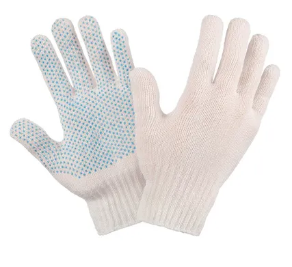 Фото №0 Перчатки легкие х/б 3 нити с ПВХ