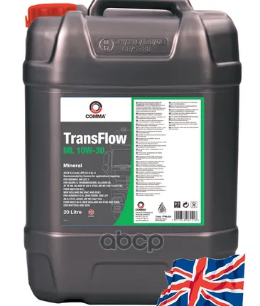 Фото №0 Масло минеральное универсальное 10W30 20л COMMA - TFML20L COMMA арт. TFML20L