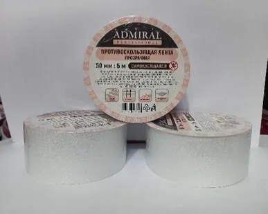 фото Противоскользящая лента Admiral 25 мм, 5 м прозрачная