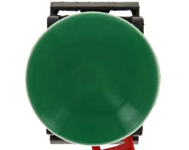 фото Кнопка AEA-22 зеленая NO+NC Грибок EKF
