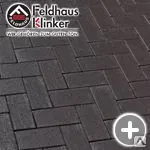 фото ТРОТУАРНАЯ КЛИНКЕРНАЯ ПЛИТКАP P 609 KF UMBRA FERRUM FELDHAUS KLINKER
