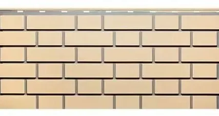 Фото №0 Фасайдинг Серия «Кирпич клинкерный» Желтый