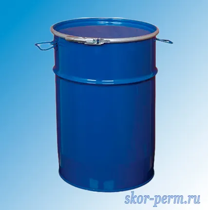 Фото №0 Ведро металлическое 19 литров, с крышкой и хомутом, б/у