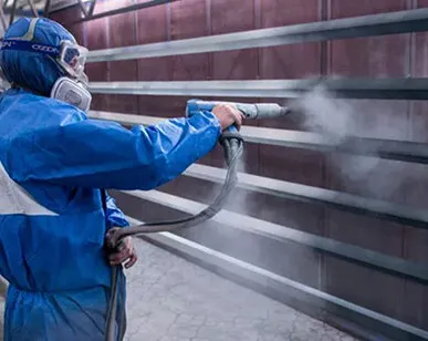 фото Порошковое окрашивание