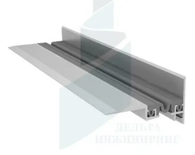 фото Деформационный шов ДШВ-0-УГЛ / 060 (накладной)