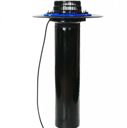 Фото №0 Воронка кровельная Эко с обжимным фланцем и обогревом 160х700мм ТехноНиколь 52497