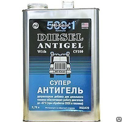 Фото №0 HG3429 Антигель для диз.топлива 3,78л.HG