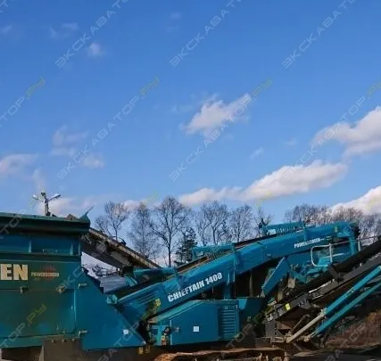 Фото №2 Аренда грохота Powerscreen Chieftain 1400(Track), Тверь