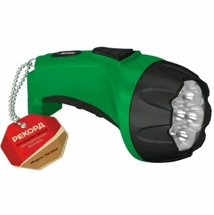 Фото №0 Фонарь аккум. РЕКОРД PM-0107 7 LED Green