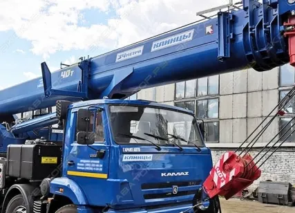 Фото №0 Аренда автокрана (автомобильного крана) Клинцы КС-65719-5К, Москва