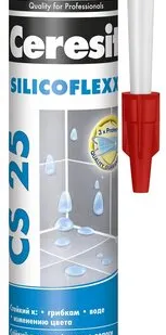 фото Затирка Ceresit CS 25 Silicoflexx, 0.28 л, какао 52