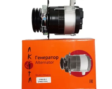 фото Генератор 2 ручья 12 В на трактор Д-144,-10,28С2,-30,-36,37Е, Г700.02.1 (Г462.3701), 700 Вт, AKITA