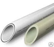 фото Труба металлополипропиленовая МП ДУ 15 - 400мм полипропиленовые армированые