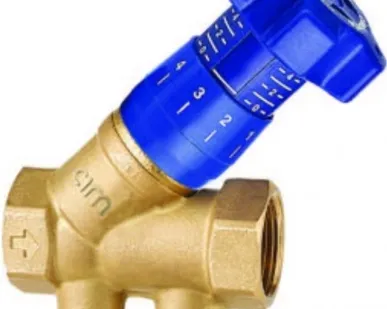 фото Балансировочный клапан MVI с наклонным штоком 1 1/4"