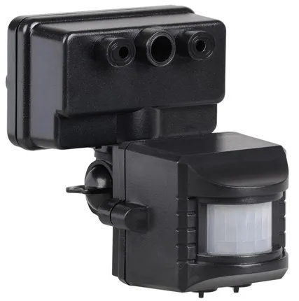 Фото №0 Детектор движения ДД 019 1100Вт угол обз. 120град. дальн. 12м IP44 черн. ИЭК LDD13-019-1100-002