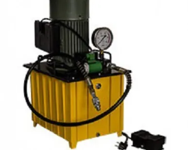 фото Маслостанция МГС 700-2.2П-Э-1 с педалью и электрическим распределителем