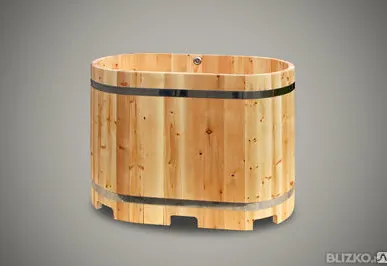 фото Купель овал 1400*1200*780