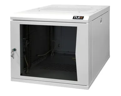 фото TWC-065350-M-W-GY Настенный шкаф 19", 6U