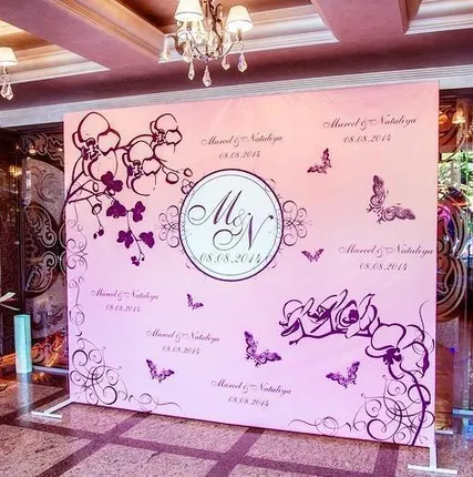 Фото №0 Свадебный пресс волл