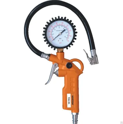 Фото №0 Пистолет для подкачки шин с манометром TIG-01