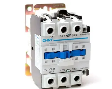 фото NC1-5011 Контактор 3-х полюсный 50А 230В/АС3 1НО+1НЗ 50Гц CHINT, 222493