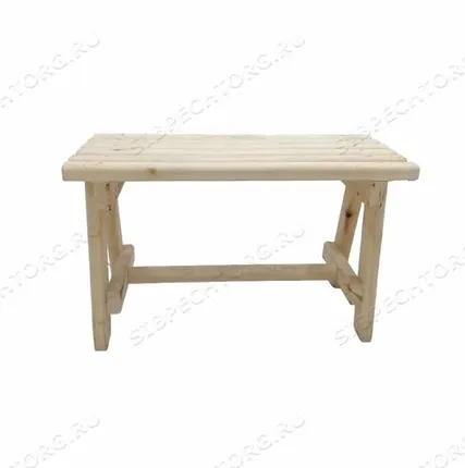 Фото №0 Лавка осина 800 мм