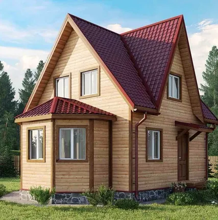 Фото №0 Сруб 6Х8, 48 кв.м.