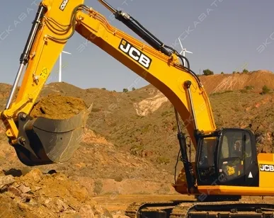 фото Аренда гусеничного экскаватора JCB JS 330LC, Москва