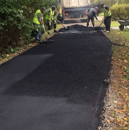 Фото №0 Ремонт дачных дорог из асфальтовой крошки