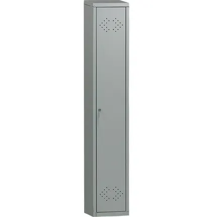 Фото №0 Шкаф металлический для одежды одностворчатый LS(LE)-01