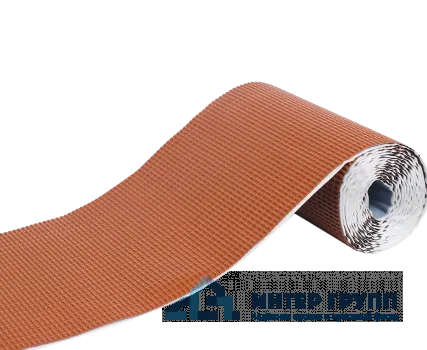 Фото №0 Гофрированная лента для примыканий NICOFLEX 300, RAL 8004 кирпично-красный, 5м.