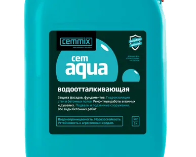 фото Гидрофобизирующая добавка для бетона CemAqua
