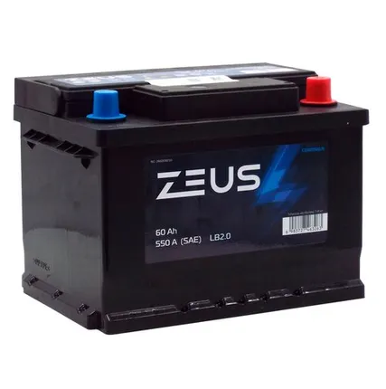 Фото №0 Аккумулятор ZEUS LB 60 Ач о.п.