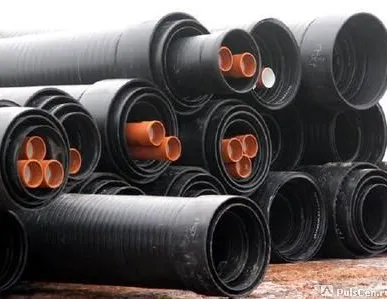 фото Труба Pragma с раструбом и уплотнительным кольцом, L6000, D400