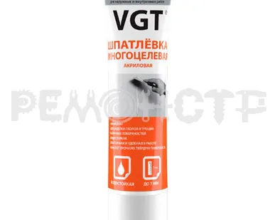 фото Шпатлевка вн/нар_раб  0,33кг ВГТ  (12/1200) зз (под заказ) П